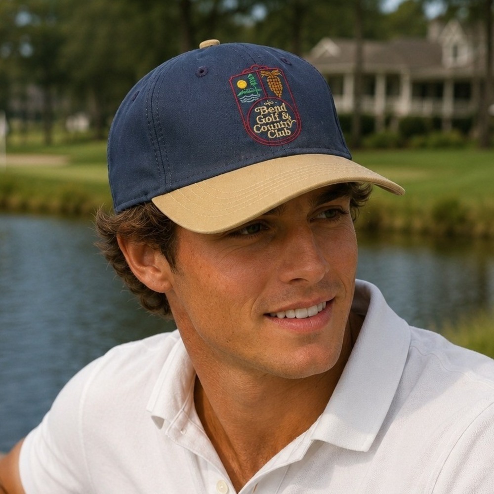 Vintage Bend Golf & Country Club Imperial Headwear Strapbackโ Golf Hat USA Cap
